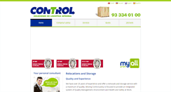Desktop Screenshot of mudanzascontrol.com